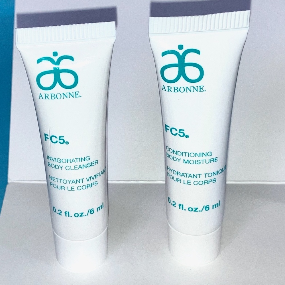 🎀 $14 - Arbonne FC5 for Body Invigorating Body Cleanser + Body Moisturizer